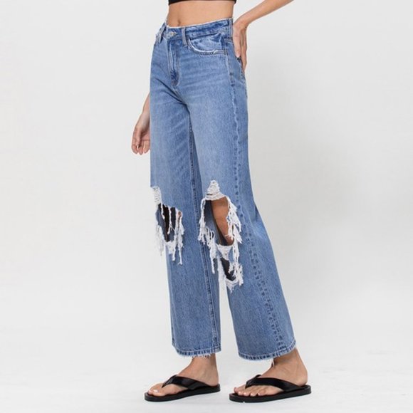 *NEW* Vervet by Flying Monkey 90's Vintage Dad Jeans - Picture 8 of 13